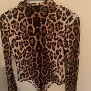 Leopard bodysuit